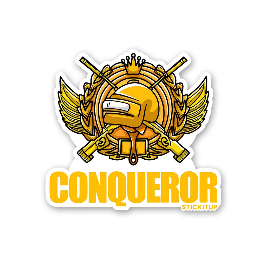 Conqueror Sticker - Stickers | STICK IT UP