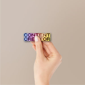 Content Creator Holographic Stickers - Holographic stickers | STICK IT UP