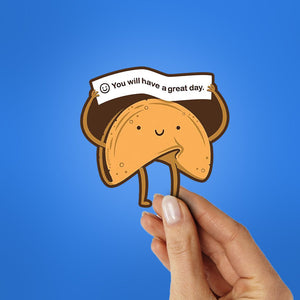 Cookie Smile Sticker waterproof vinyl decal for laptop, bike, car & bottle