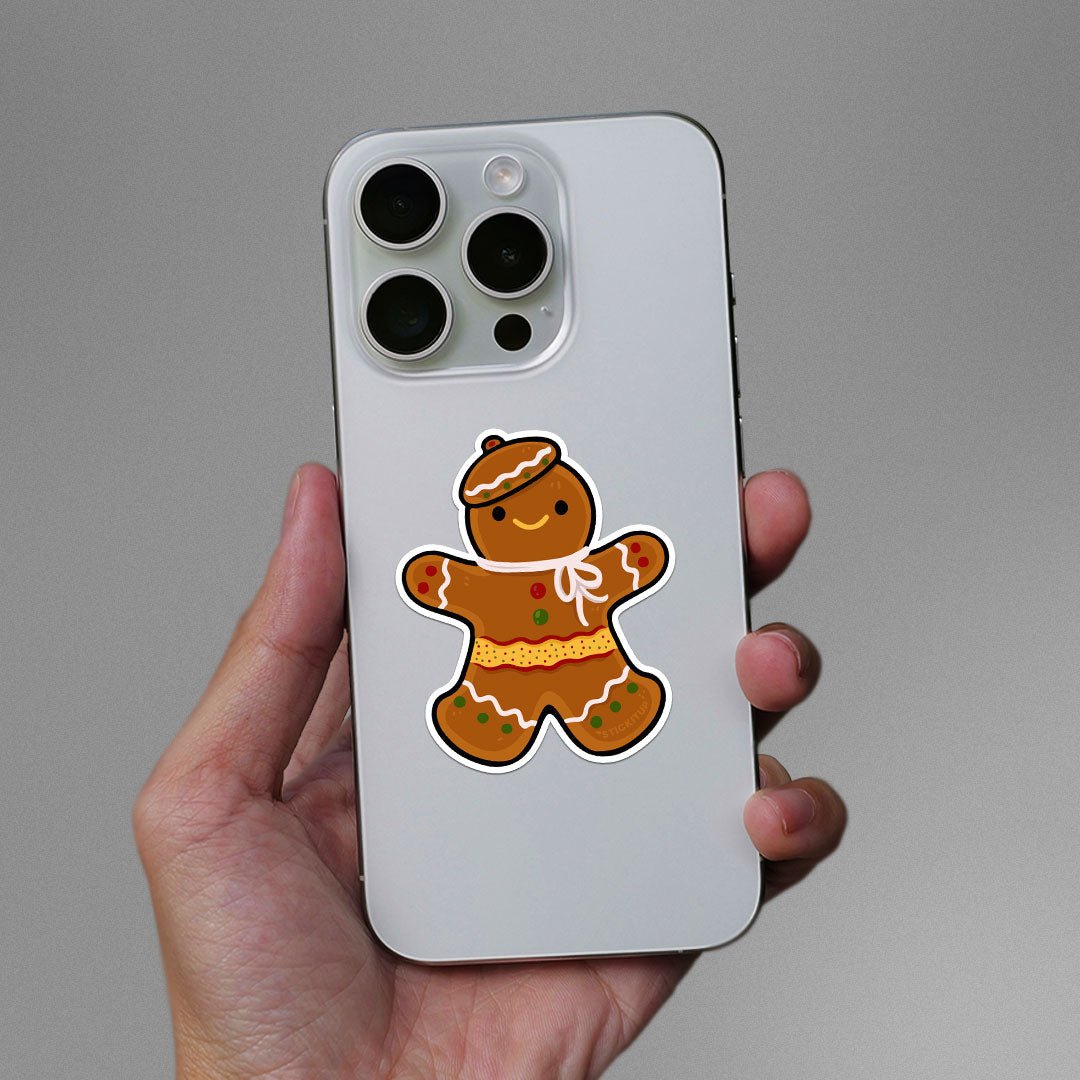 Cookie Sticker waterproof vinyl decal for laptop, bike, car & bottle