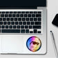 Cool Dude Holographic Stickers waterproof vinyl decal for laptop, bike, car & bottle