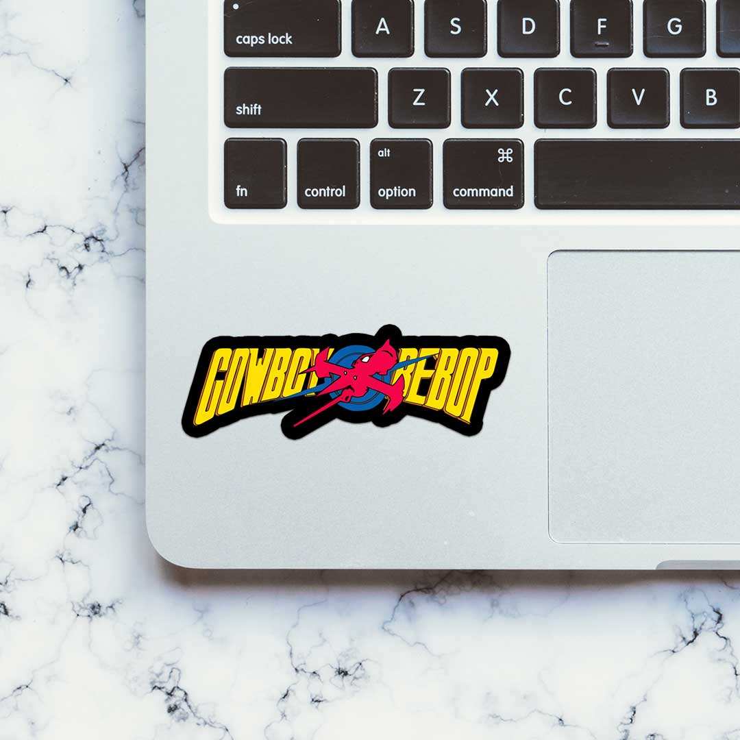 Cowboy Bebop Sticker waterproof vinyl decal for laptop, bike, car & bottle