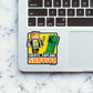 CREATE EXPLORE SURVIVE Sticker waterproof vinyl decal for laptop, bike, car & bottle