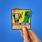 CREATE EXPLORE SURVIVE Sticker waterproof vinyl decal for laptop, bike, car & bottle