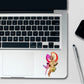 Crescent Moon Figure Holographic Stickers