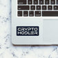 Crypto - Holder Sticker waterproof vinyl decal for laptop, bike, car & bottle