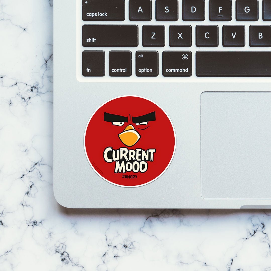 Current Mood Sticker waterproof vinyl decal for laptop, bike, car & bottle