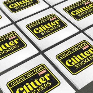 Custom Glitter Sticker - Custom Sticker | STICK IT UP