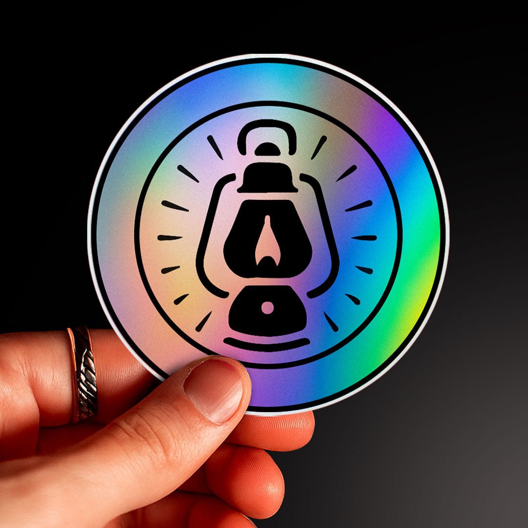 Custom Holographic Sticker - STICK IT UP