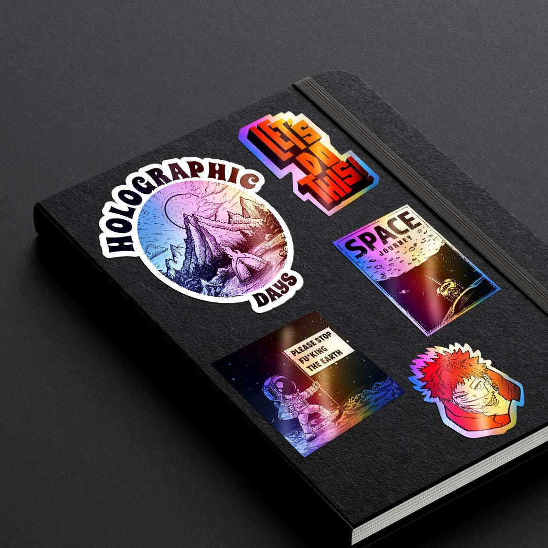 Custom Holographic Sticker - STICK IT UP