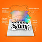 Custom Holographic Sticker waterproof vinyl decal for laptop, bike, car & bottle