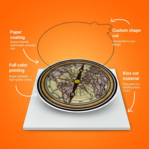 Custom Paper Sticker - Custom Sticker | STICK IT UP