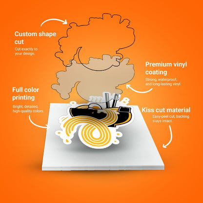 Custom Premium Vinyl Sticker - STICK IT UP