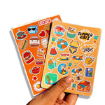 Custom Sticker Sheet waterproof vinyl decal for laptop, bike, car & bottle