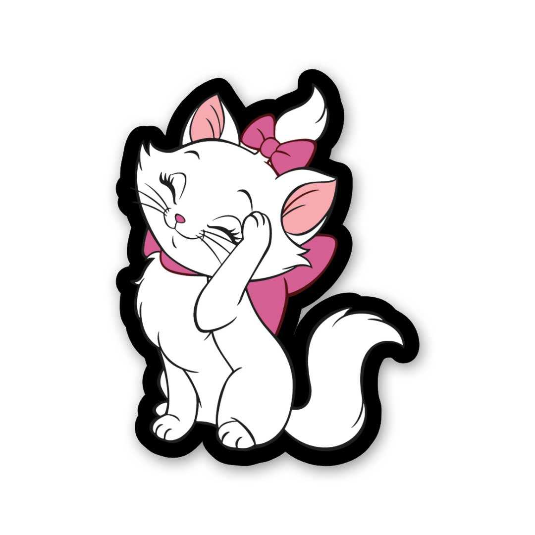 Cute Cat Sticker - Stickers | STICK IT UP