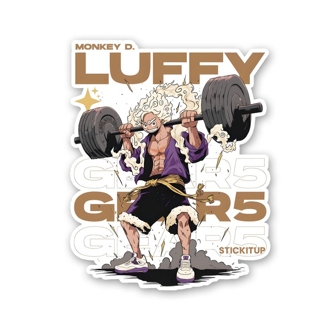 D Gear 5 Sticker - Stickers | STICK IT UP