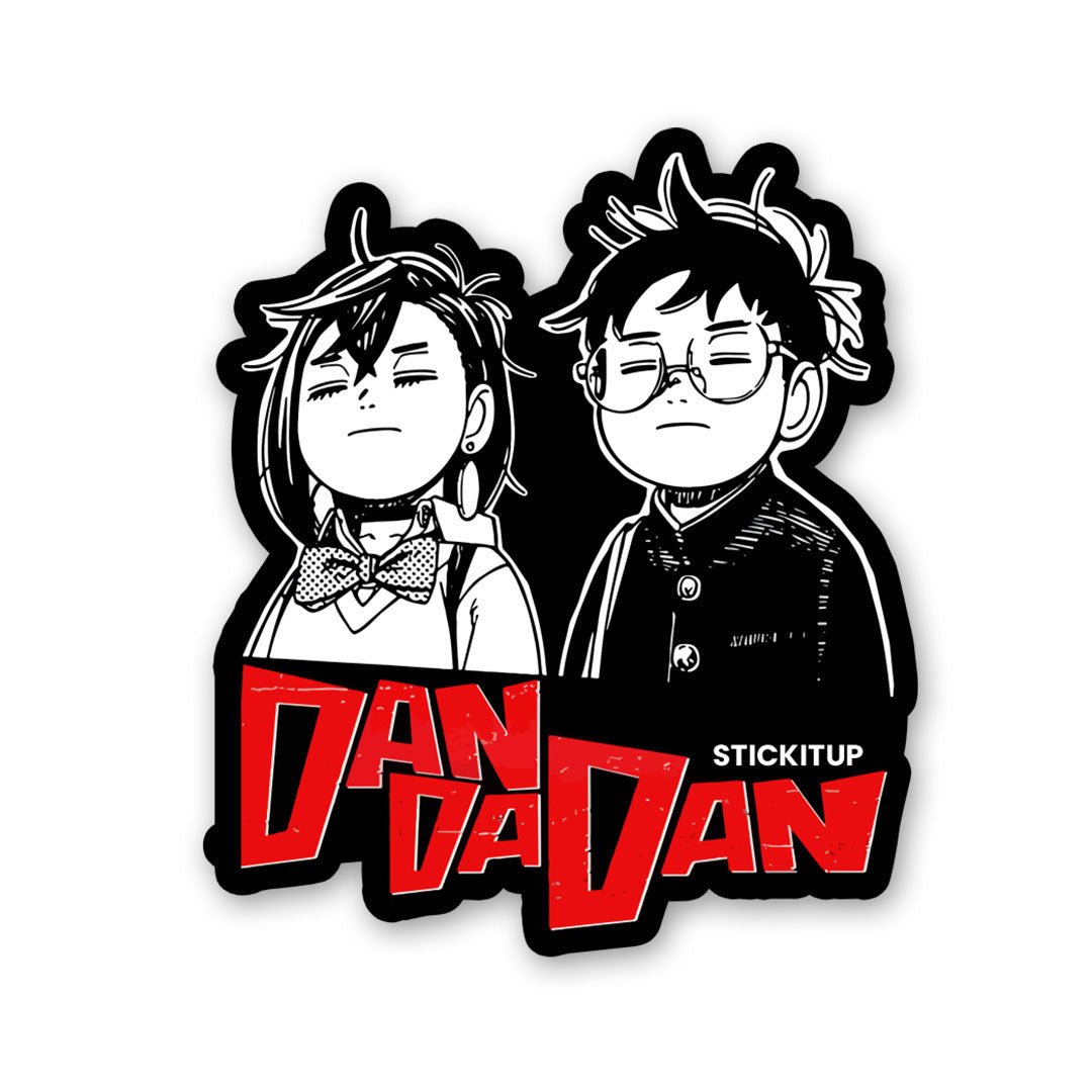 Dandadan 3.0 Sticker waterproof vinyl decal for laptop, bike, car & bottle