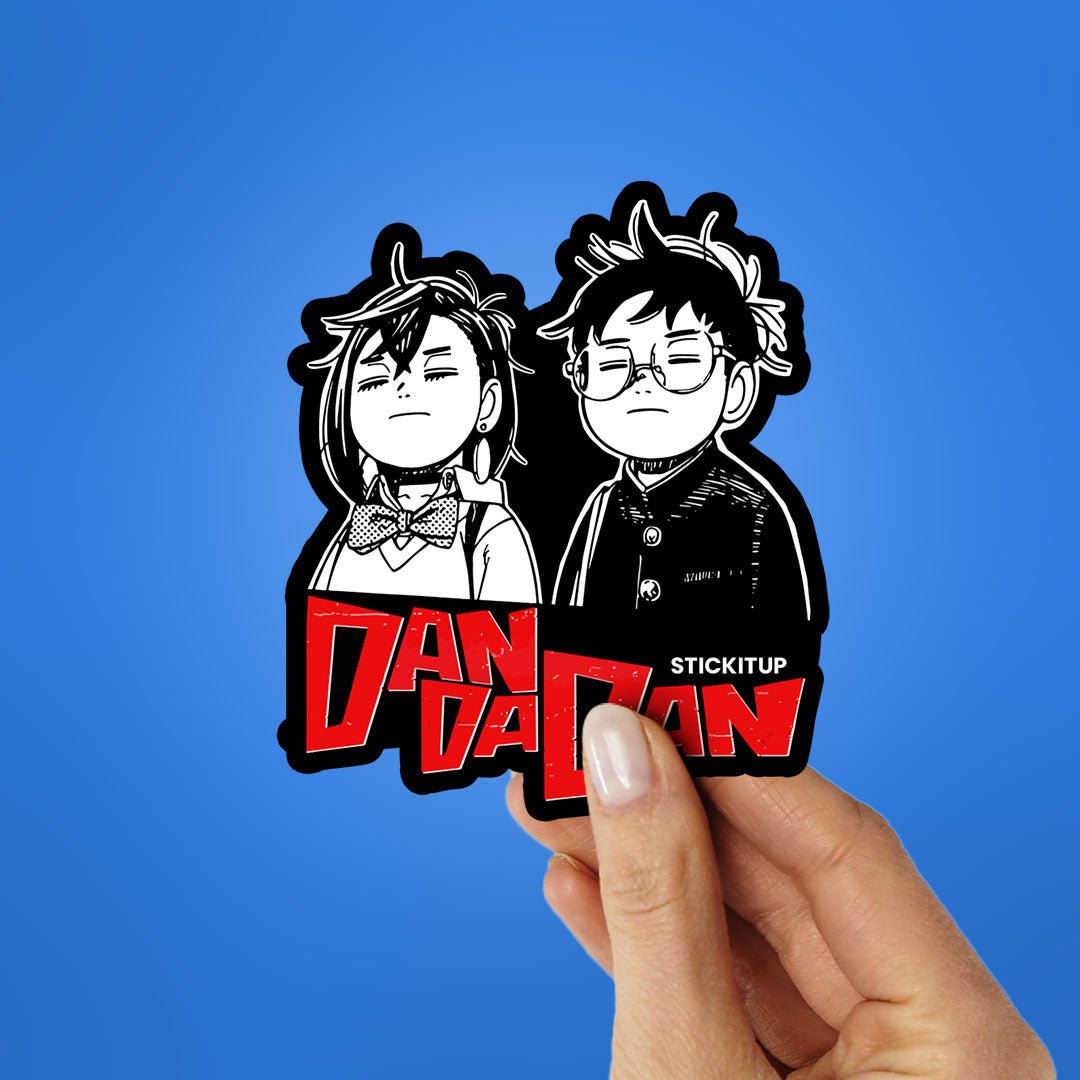 Dandadan 3.0 Sticker waterproof vinyl decal for laptop, bike, car & bottle