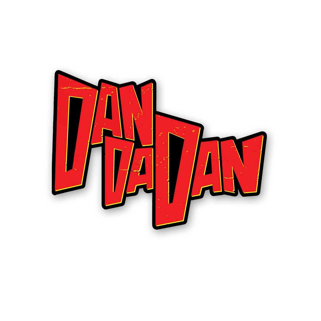 Dandadan Sticker waterproof vinyl decal for laptop, bike, car & bottle