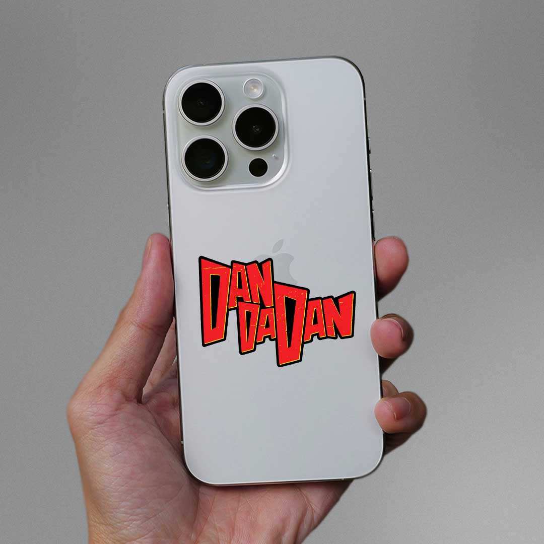 Dandadan Sticker waterproof vinyl decal for laptop, bike, car & bottle