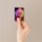 Dark Building Art Holographic Stickers - Holographic stickers | STICK IT UP
