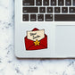 Dear Santa Sticker waterproof vinyl decal for laptop, bike, car & bottle