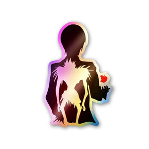 Death Note Holographic Stickers waterproof vinyl decal for laptop, bike, car & bottle
