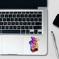 Death Smoke Sticker Holographic Stickers waterproof vinyl decal for laptop, bike, car & bottle