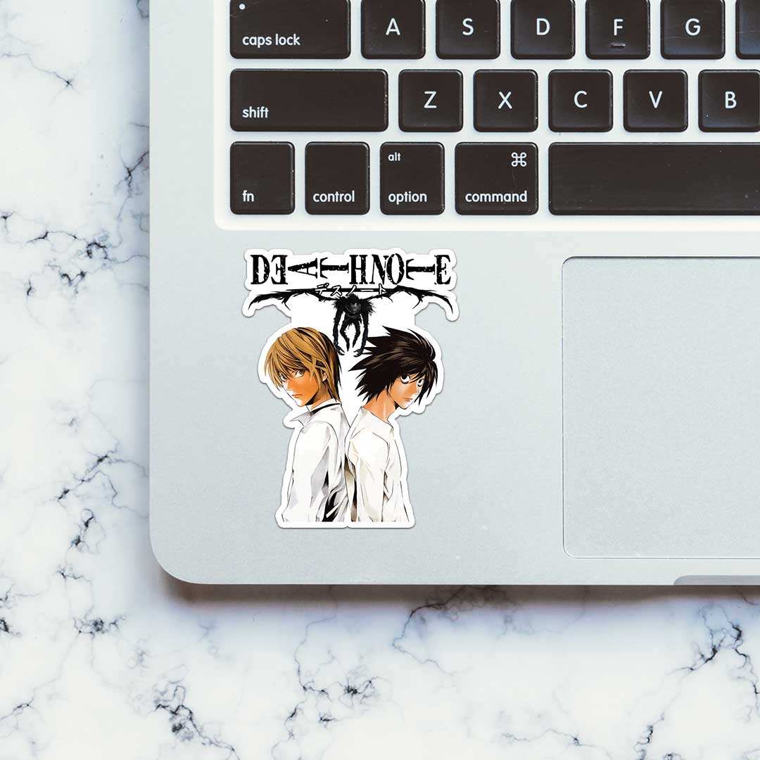 Deathnote Sticker waterproof vinyl decal for laptop, bike, car & bottle