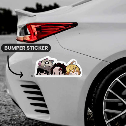Demon Slayer Bumper Sticker - STICK IT UP