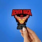 Demons Back Sticker waterproof vinyl decal for laptop, bike, car & bottle