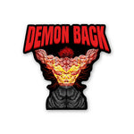 Demons Back Sticker waterproof vinyl decal for laptop, bike, car & bottle
