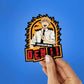 Denji chainsaw man Sticker waterproof vinyl decal for laptop, bike, car & bottle