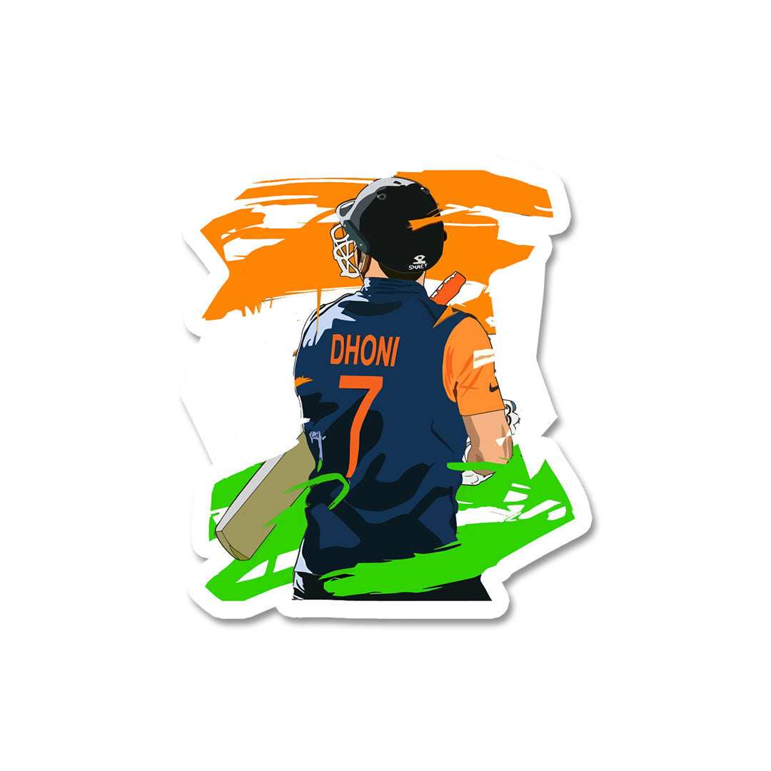 Dhoni Stickers - STICK IT UP