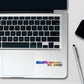 Die With Memories Not Dreams Holographic Stickers waterproof vinyl decal for laptop, bike, car & bottle