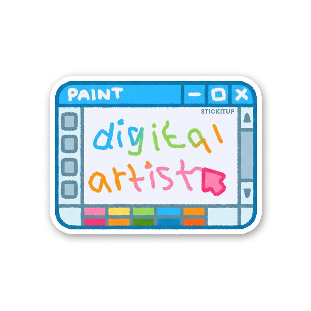 Digital Artist Sticker - Stickers | STICK IT UP