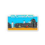 Dil Chahta Hai Sticker waterproof vinyl decal for laptop, bike, car & bottle