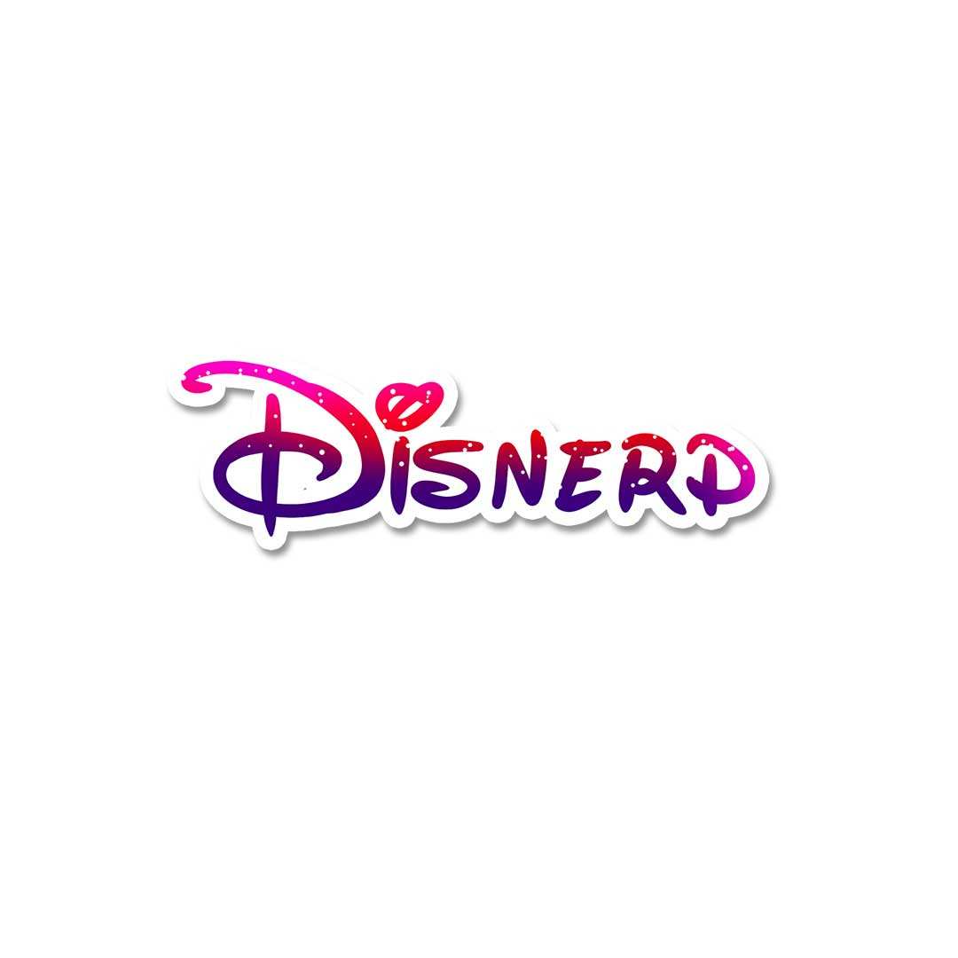 Disnerd Sticker - Stickers | STICK IT UP