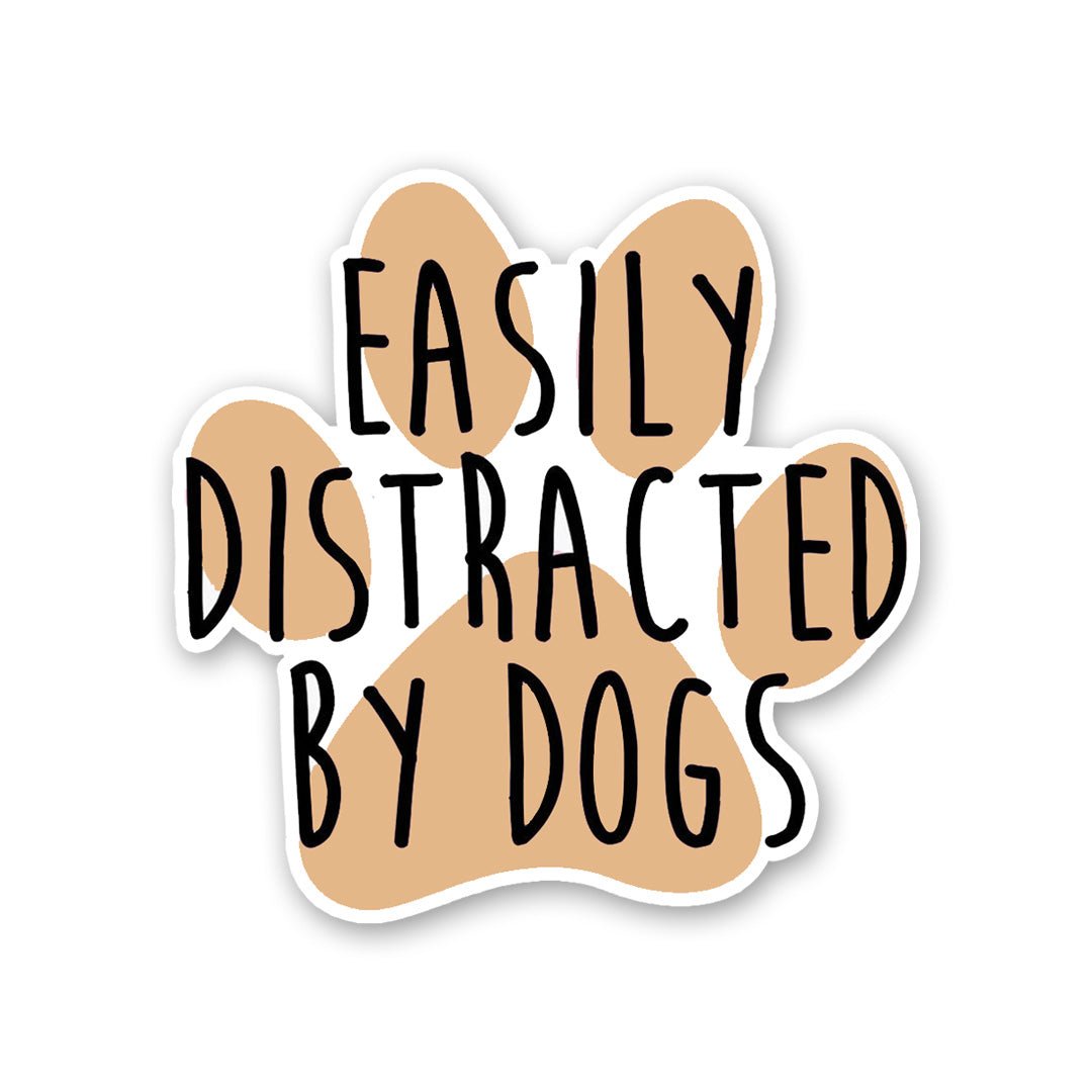 Distracted By Dog Sticker - Stickers | STICK IT UP