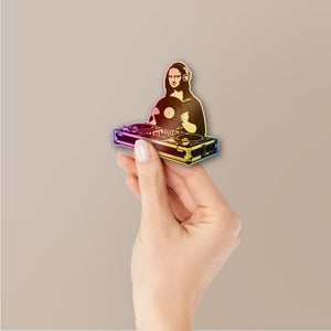 Dj Turntable Car Holographic Stickers - Holographic stickers | STICK IT UP