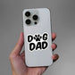 Dog Dad Sticker waterproof vinyl decal for laptop, bike, car & bottle