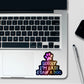 Dog Holographic Holographic Stickers waterproof vinyl decal for laptop, bike, car & bottle
