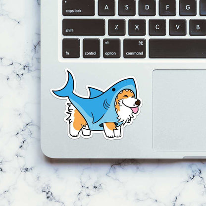 Dog Shark Sticker - STICK IT UP