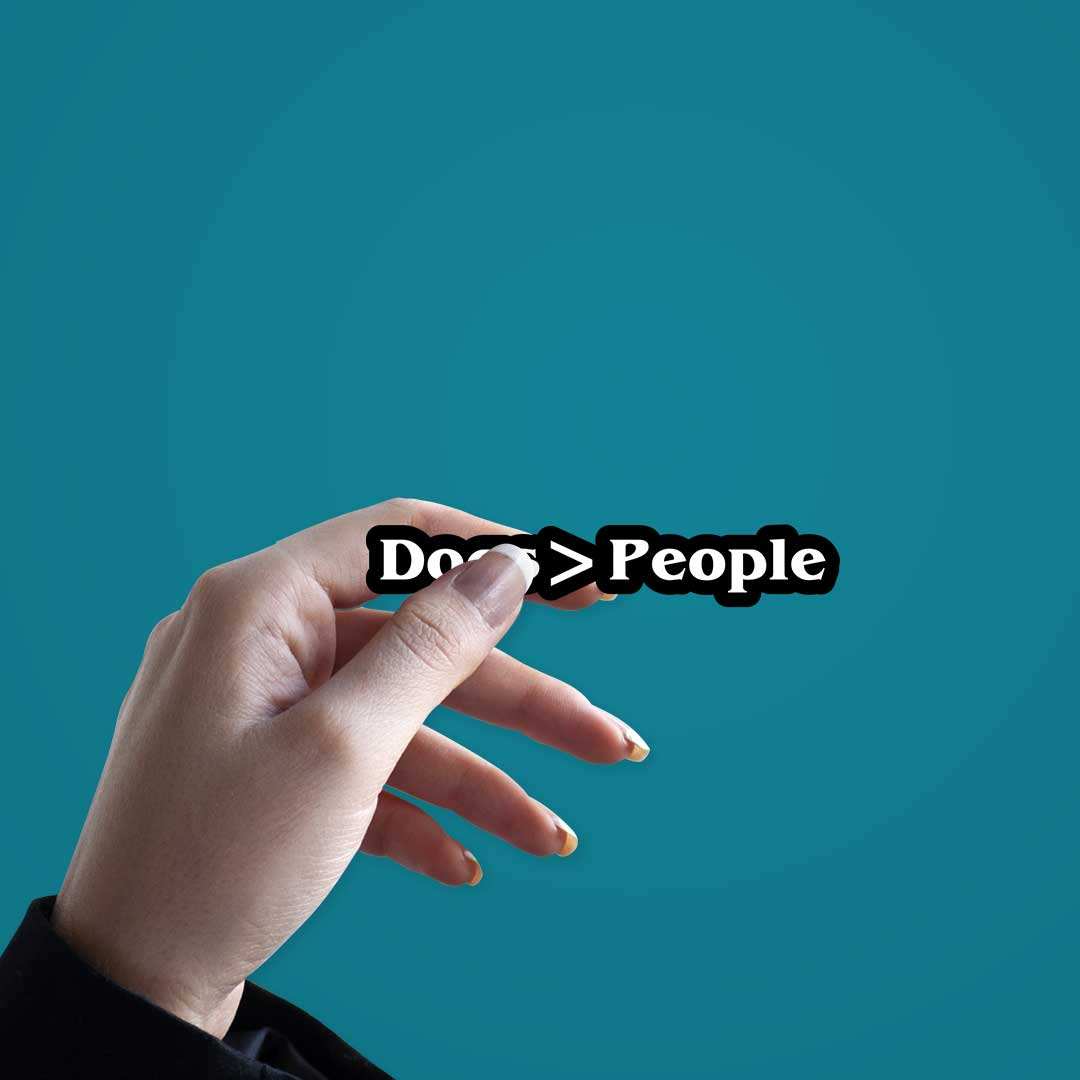 Dogs & People Sticker - STICK IT UP