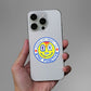 DOING MY BEST TO STAY POSITIVE Sticker waterproof vinyl decal for laptop, bike, car & bottle