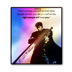 Dont Change Youreself Holographic Stickers waterproof vinyl decal for laptop, bike, car & bottle