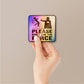 Don't Force It Holographic Stickers - Holographic stickers | STICK IT UP