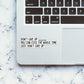 Dont Give Up Sticker waterproof vinyl decal for laptop, bike, car & bottle