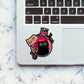 Dont Open Evel Inside Sticker waterproof vinyl decal for laptop, bike, car & bottle