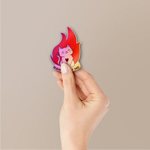 Don't Test Me Holographic Stickers - Holographic stickers | STICK IT UP